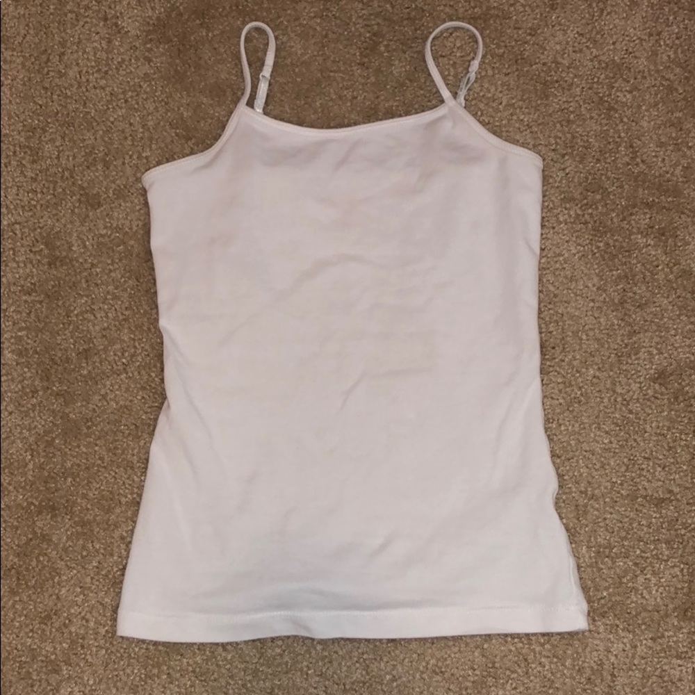 Cat and jack basic white cami